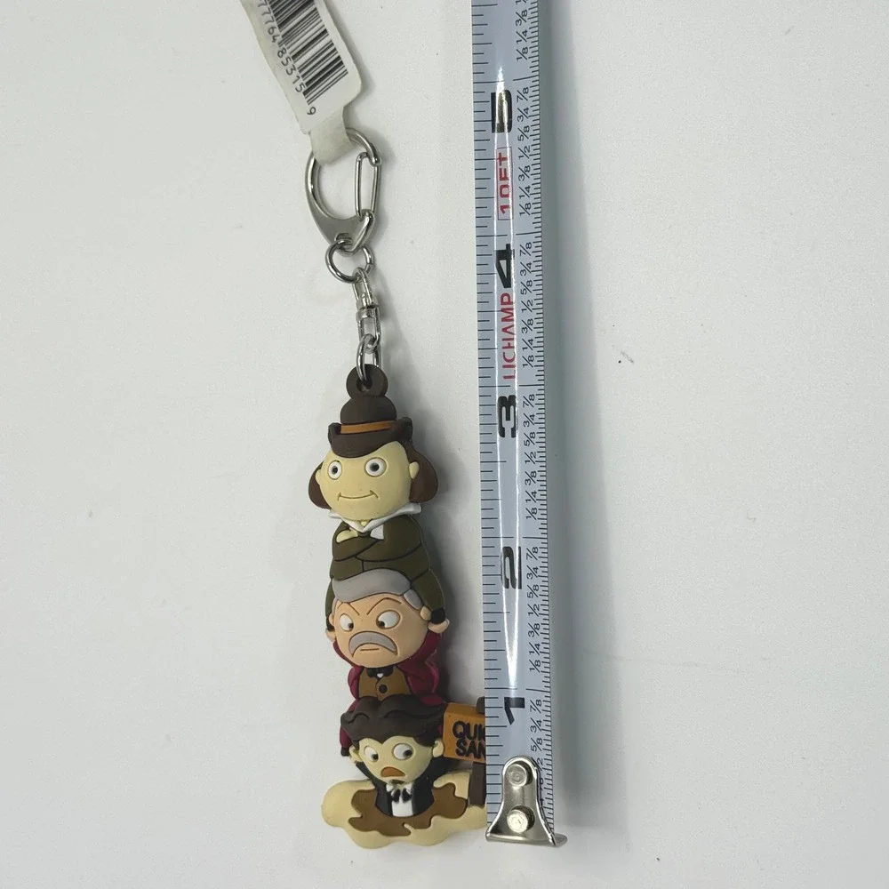 NWT Disney Haunted Mansion QuickSand Character Stack Keychain Kids Fun Accessory